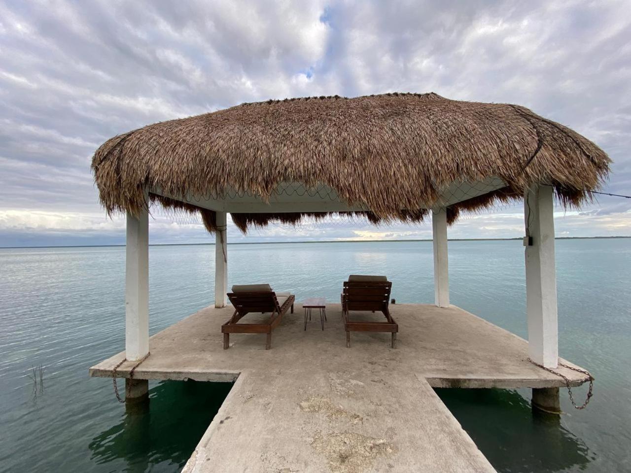 Villa Casa Pescador Bacalar Esterno foto